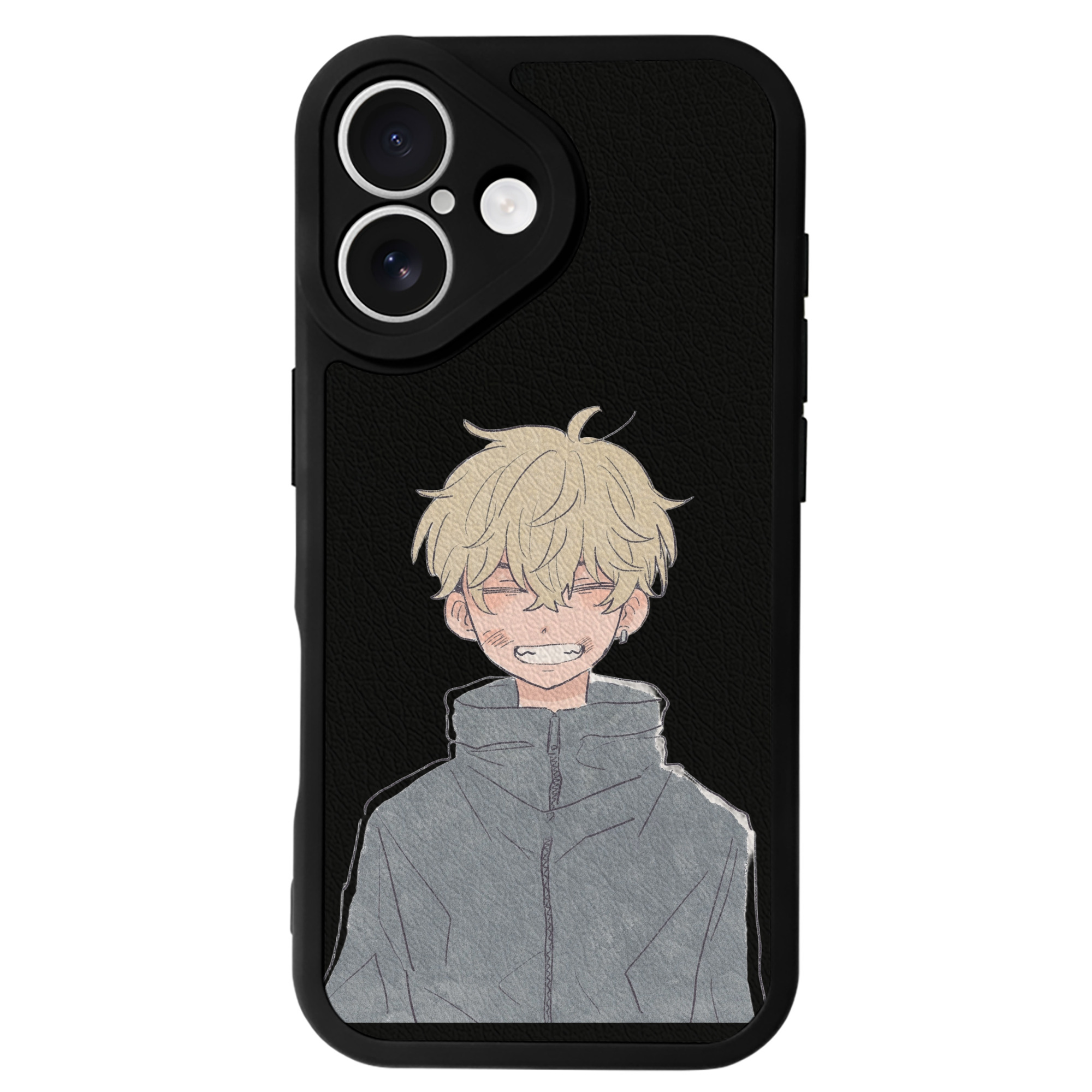 （画像用） 東京リベンジャーズ Tokyo Revengers 【iPhone 16シリーズ対応】シリコンスマホケース（レザー調） 材質：シリコン